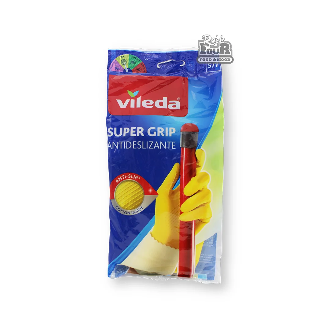 Rubber gloves "Vileda Super Grip S/7" 1pair